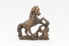 H-405-2 - Relógio de parede, Cavalinho de 1905 - Francês-1