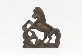 H-405-2 - Relógio de parede, Cavalinho de 1905 - Francês-2