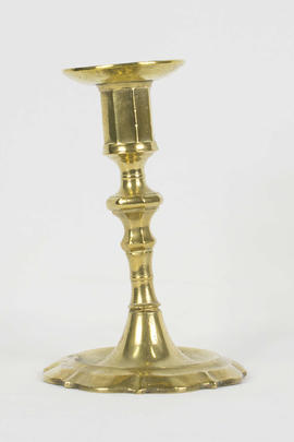 H-45-1 - Par de Castiçal de latão com base de cobre  (3)