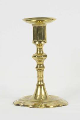 H-45-1 - Par de Castiçal de latão com base de cobre  (2)