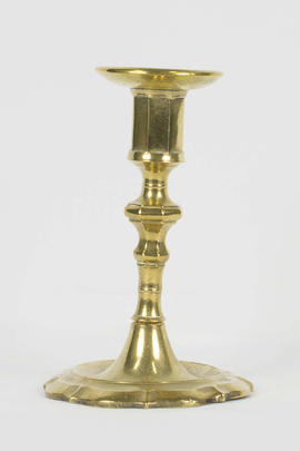 H-45-1 - Par de Castiçal de latão com base de cobre  (1)