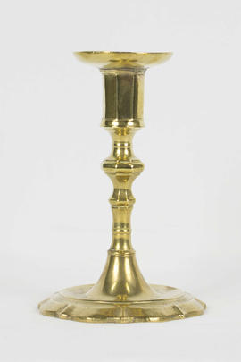 H-45-2 - Par de Castiçal de latão com base de cobre  (2)