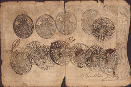 D-15 - Apólice portuguesa datada de 1799, no valor histórico de 10.000 réis (2)